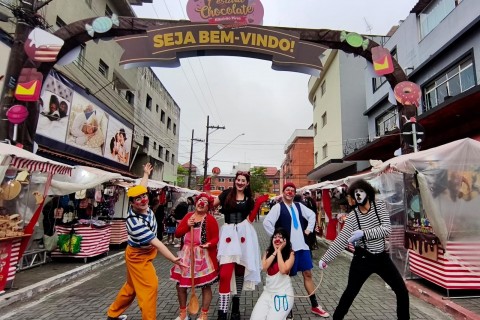 Novidades para toda a família marcam domingo de Dia dos Pais no Festival do Chocolate de Ribeirão Pires